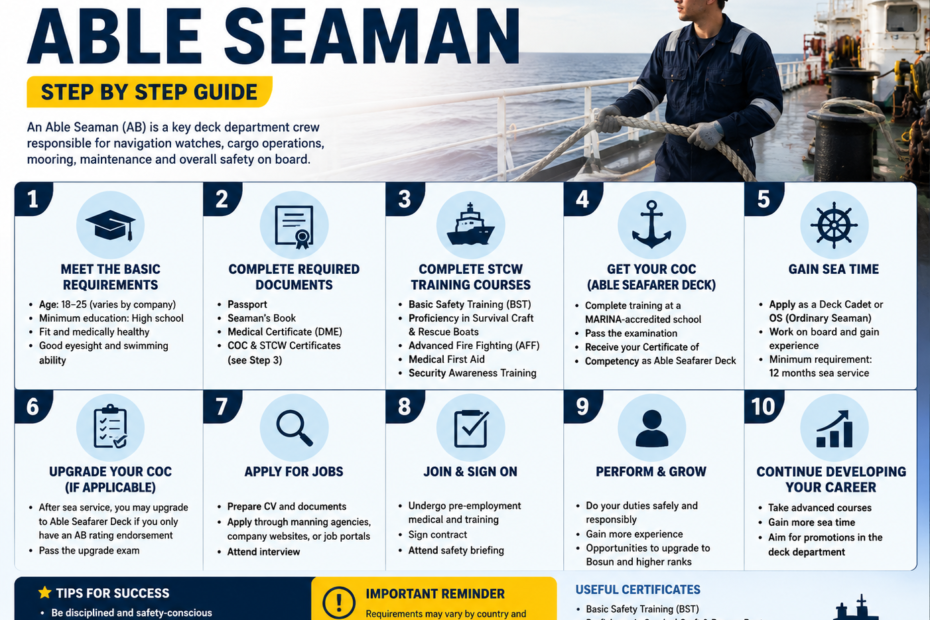 How to Become an Able Seaman: Step by Step