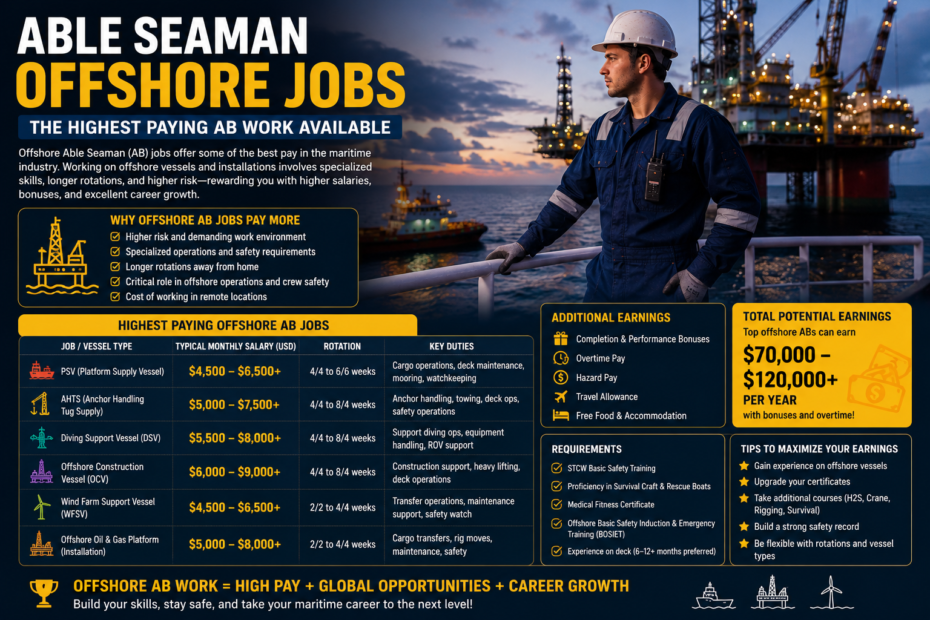 Able Seaman on a Tanker: What Makes It Different